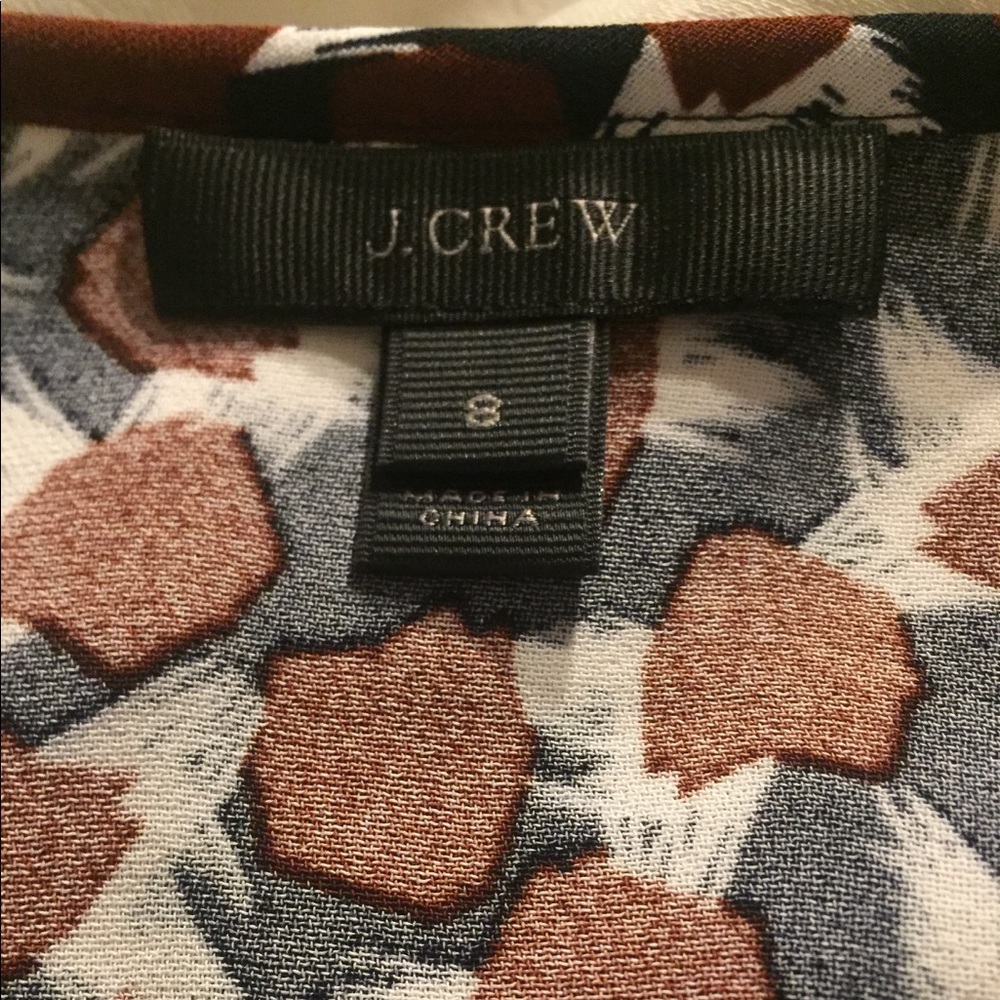 JCrew patterned blouse - Picture 3 of 3